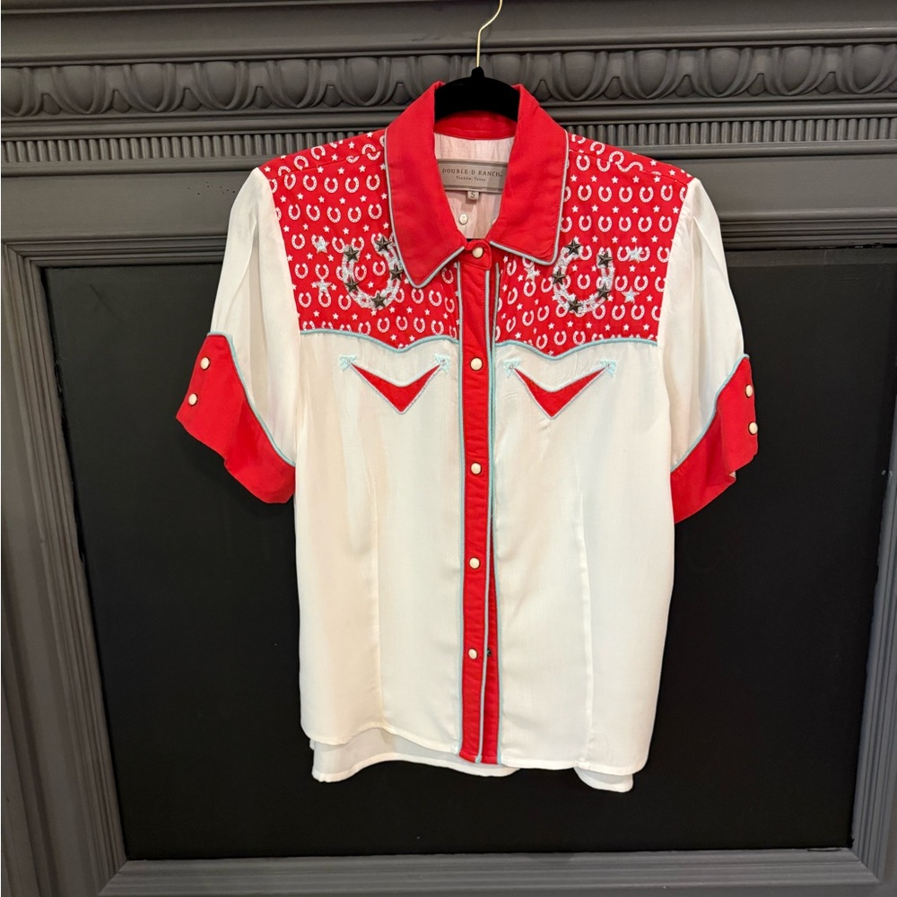 Double D Ranch Pearl Snap Top